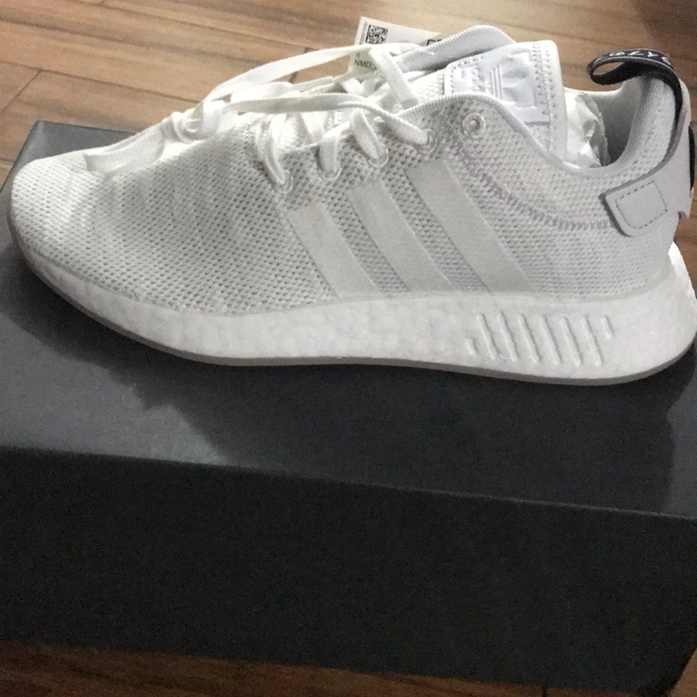 Brand new Adidas White NMD_R2 W!